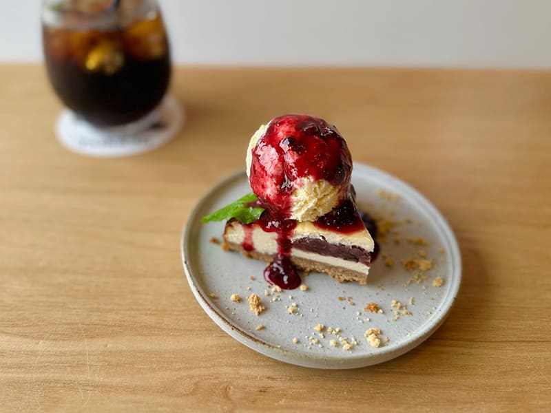 an cafe TAIKICHI　あんチーズケーキ