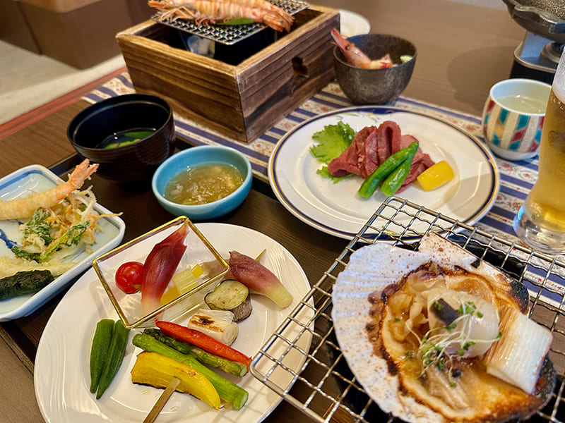 伝承千年の宿 佐勘　夕食