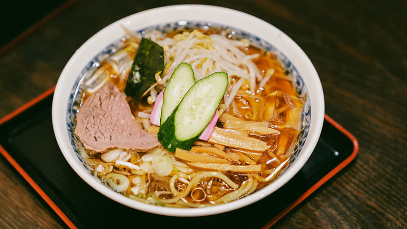 栄屋本店　冷やしラーメン