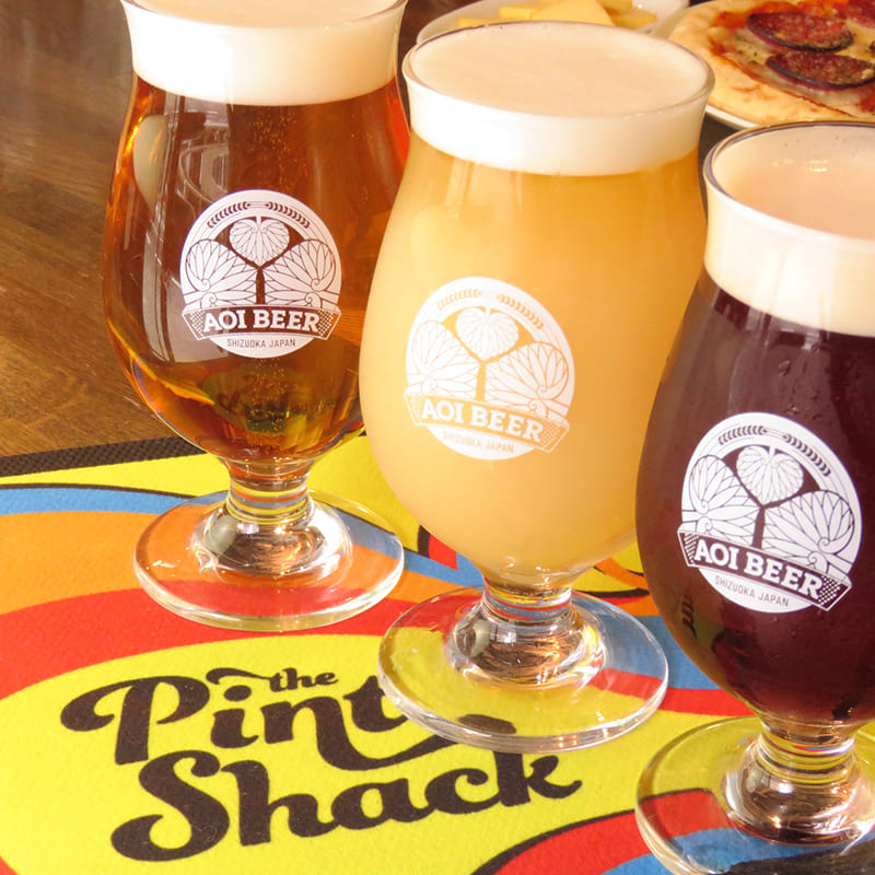 the Pint Shackで飲める定番クラフトビール（写真提供：the Pint Shack）。