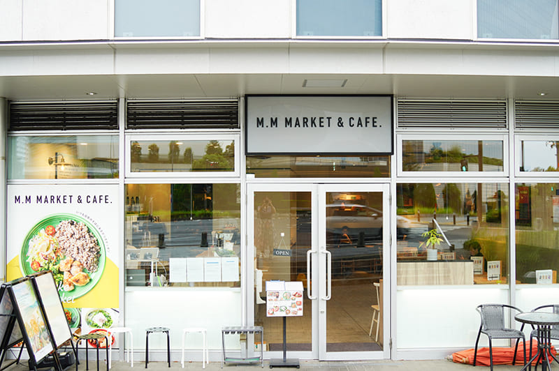 M.M MARKET ＆ CAFE.　外観