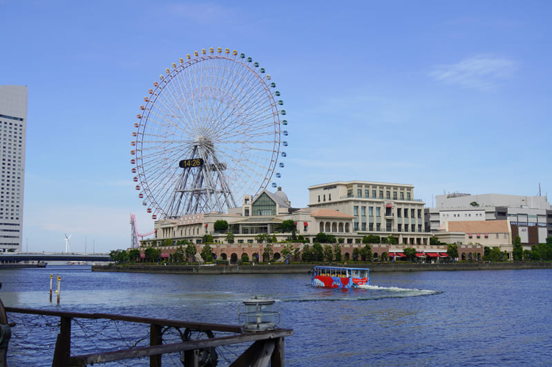 ヘミングウェイ横浜からの景色